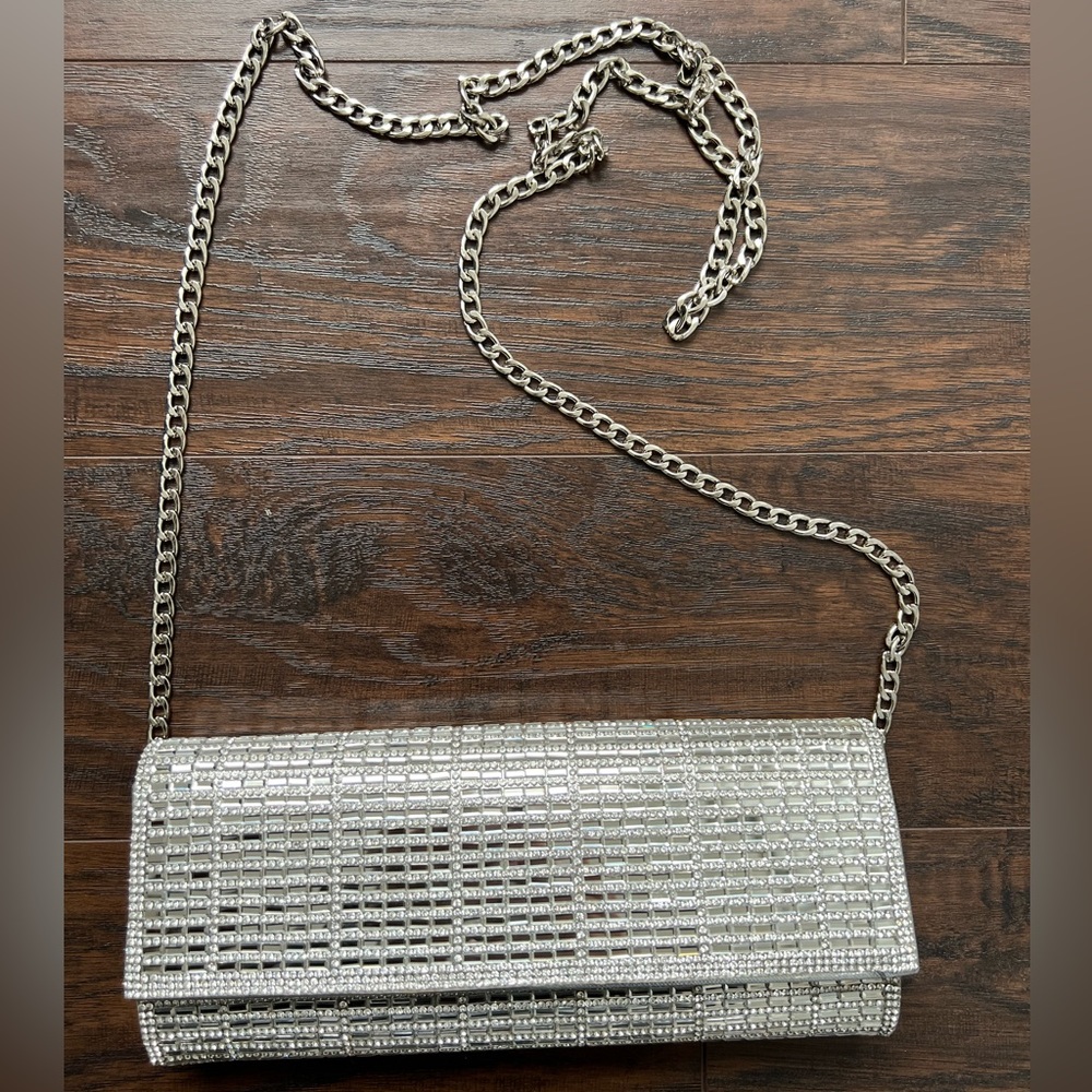 Sparkle Long Chain Purse